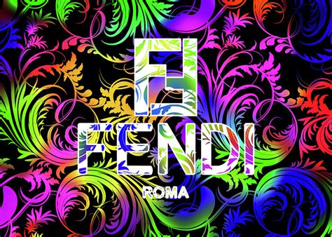 fendi print wallpaper|fendi logo clip art images.